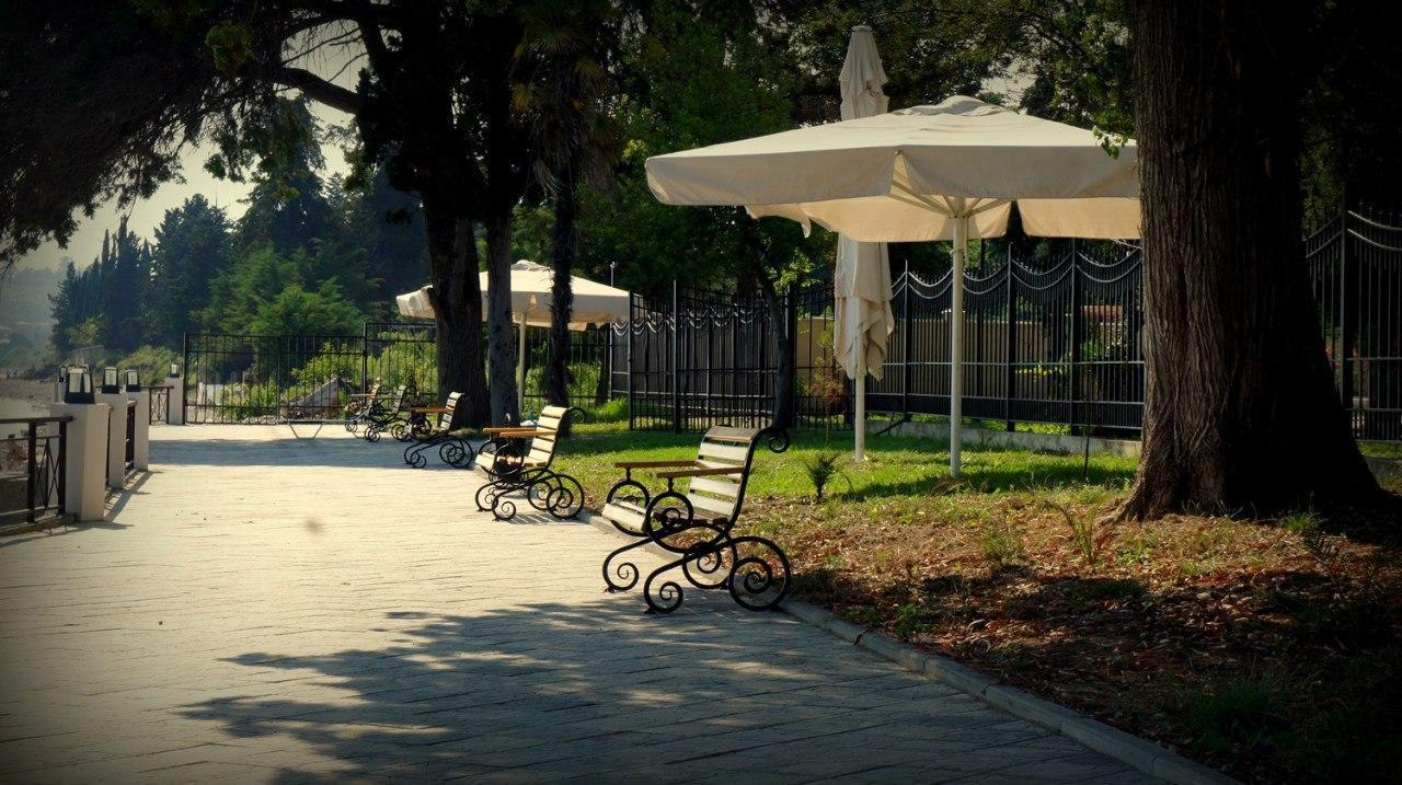 Anakopia Club Hotel New Athos Bagian luar foto
